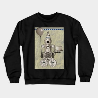 Birthday Robot Crewneck Sweatshirt